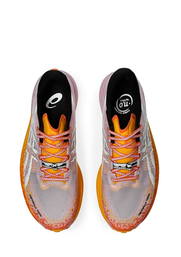 Asicss Metafuji Trail Shoes Purple Orange