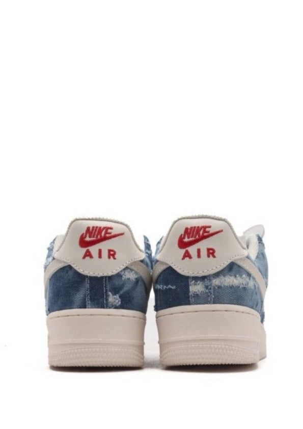 nikee airforce 1 denim blue