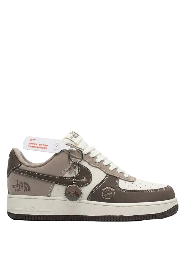 Nikee Airforce 1 Thee North Face Mocha
