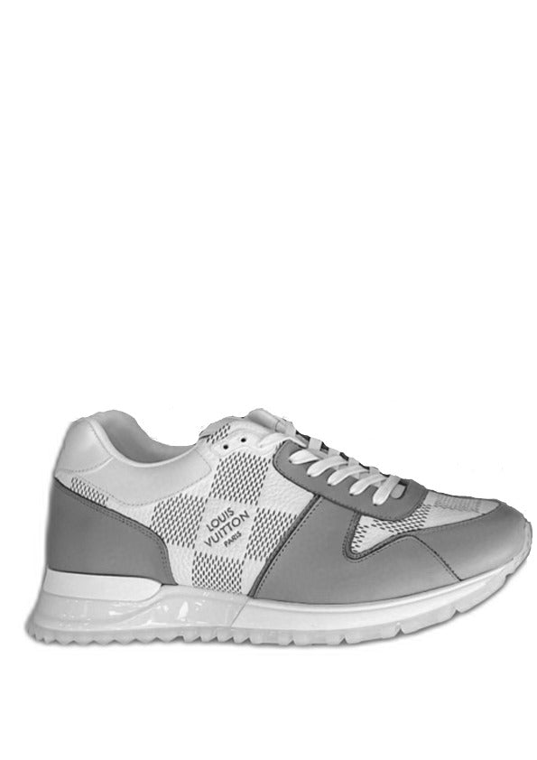 Loui_s Vuitton LV Leather Calfskin White Grey