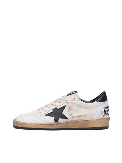Golden Goose Ball-Star Low white black