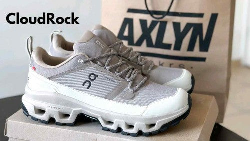 On Cloudrock Low Waterproof Cinder Fog