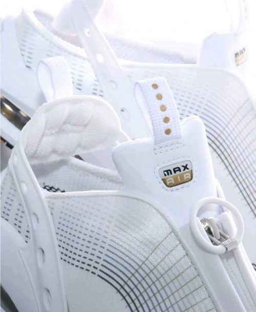 Nikee Airmax Craze White Metallic Gold 5018