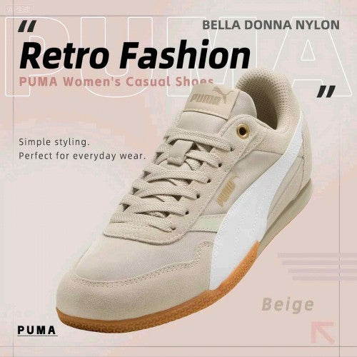 Pumaa Sneaker Bella Donna Nylon - Beige