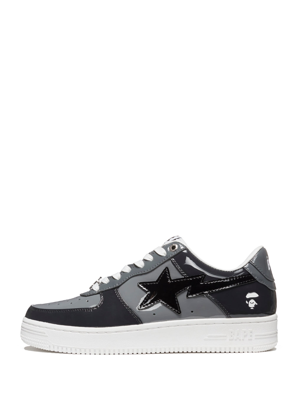 A Bathing Ape Bape Sta Low Grey Black