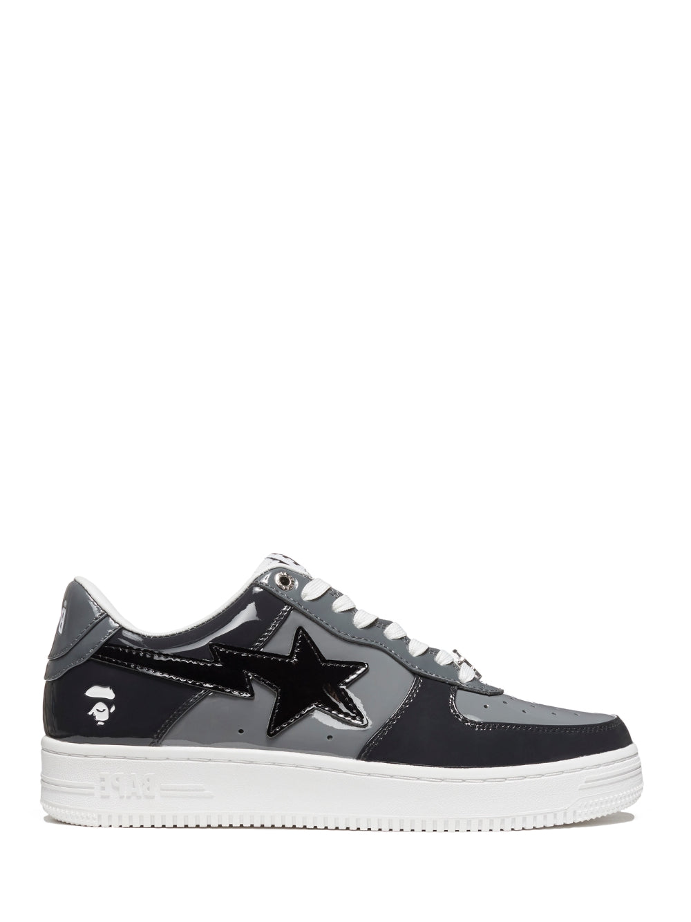 A Bathing Ape Bape Sta Low Grey Black