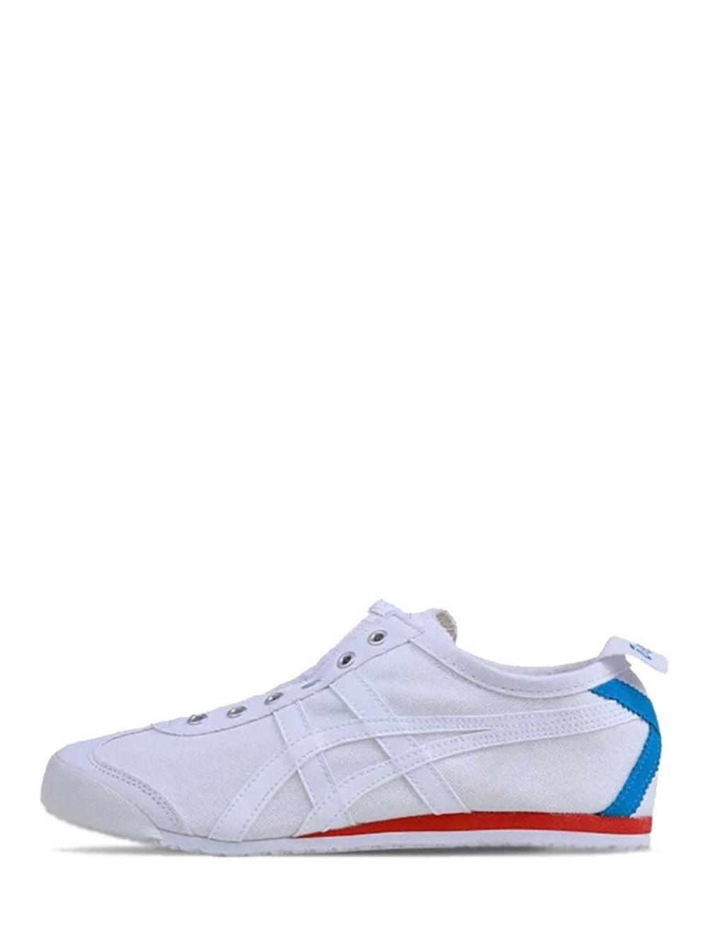 tigerr MEXICO 66 SLIP ON WHITE RED BLUE